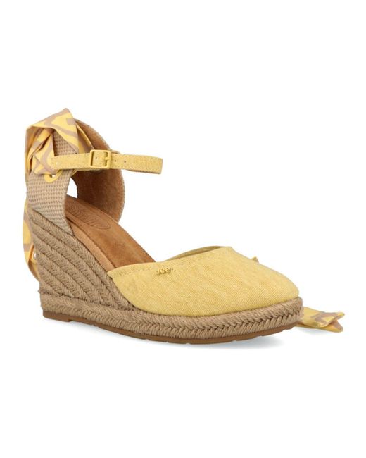 Sandales Maya Cvs espadrillas con zeppa Jeep en coloris Metallic