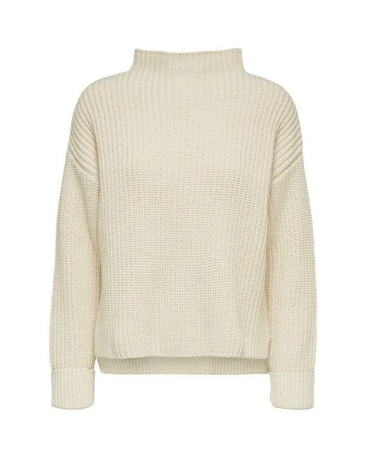 Pull Selma SELECTED en coloris White