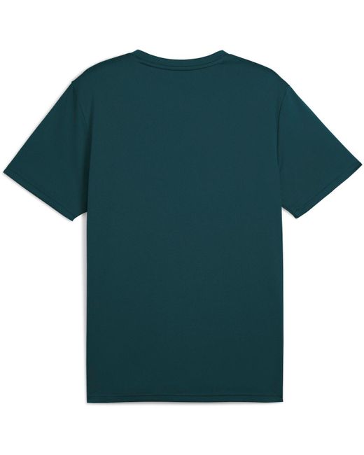T-shirt M Tad Essential Poly Texture Tee Bl PUMA pour homme en coloris Green