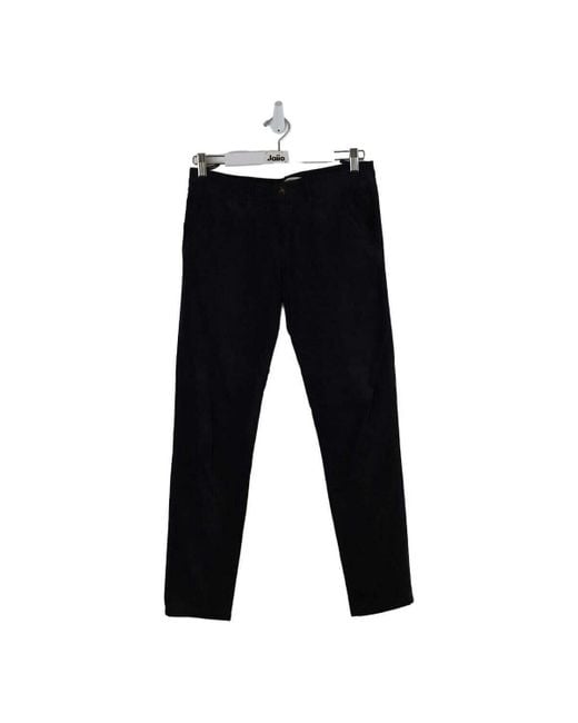 Pantalon Pantalon slim en coton HOD en coloris Black