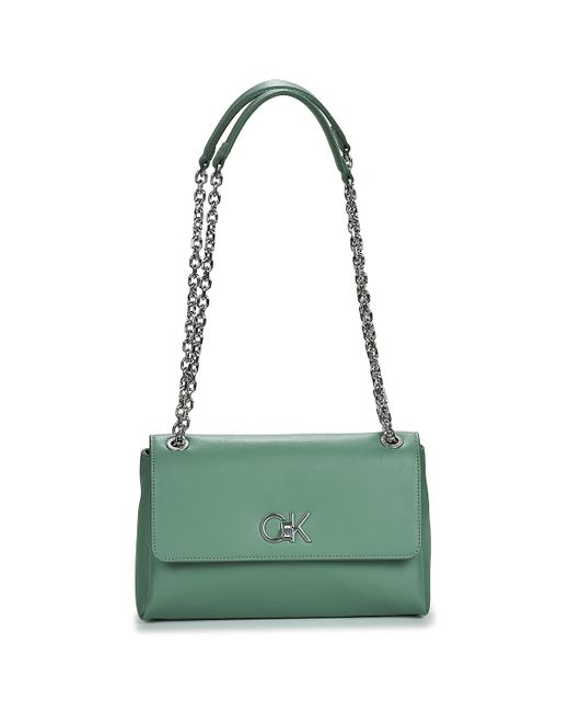 Calvin Klein Green Umhängetasche Re-Lock Ew Conv Crossbody