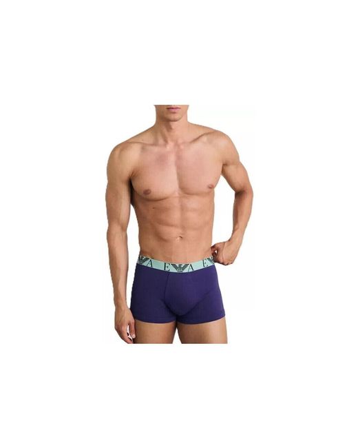 Boxers Pack De 3 EA7 pour homme en coloris Purple