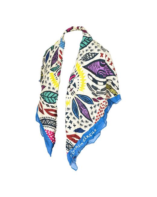 Echarpe 66800 Buff en coloris Blue