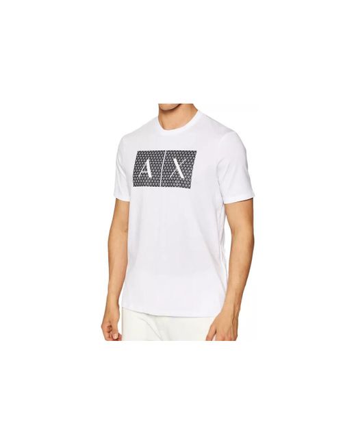 T-shirt Tee-shirt EAX pour homme en coloris White