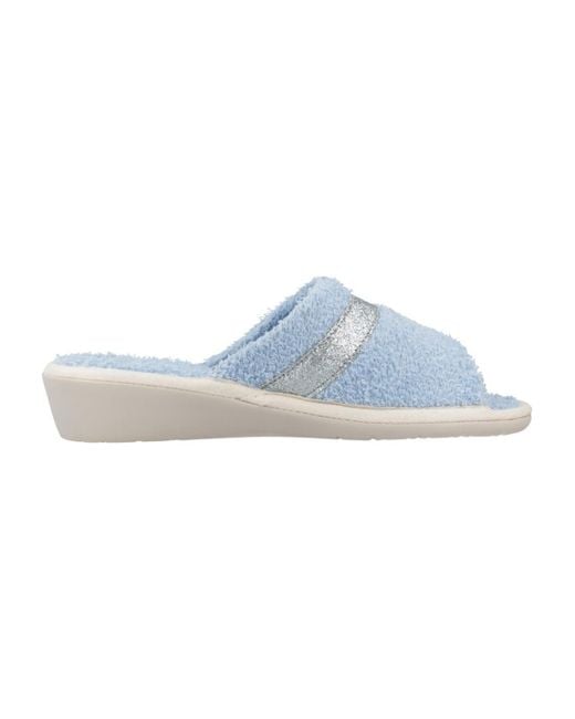 Nordika's Pantoffels 1928 in het Blue