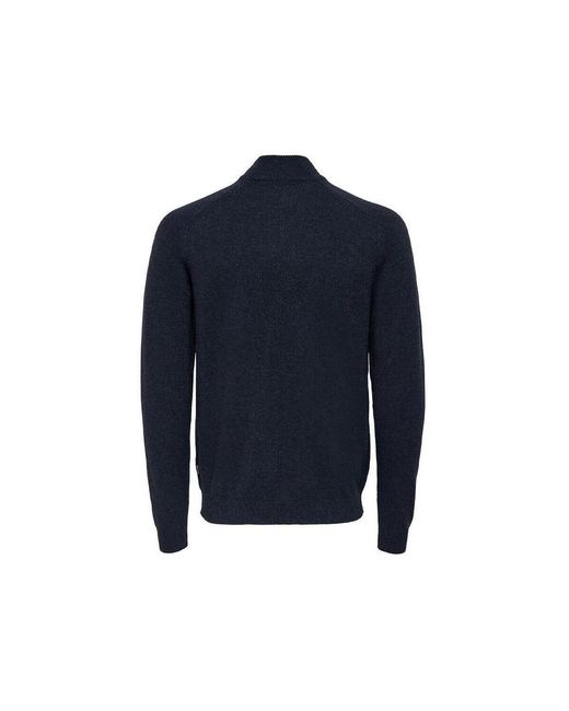 Pull Reg 7 Only & Sons pour homme en coloris Blue