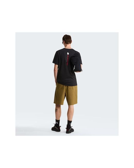 T-shirt Vertical The North Face pour homme en coloris Black