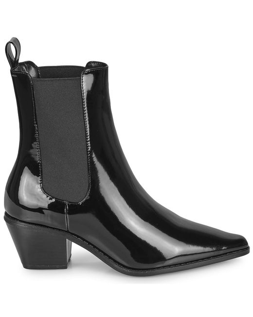 Moony Mood Enkellaarzen Danilyn in het Black