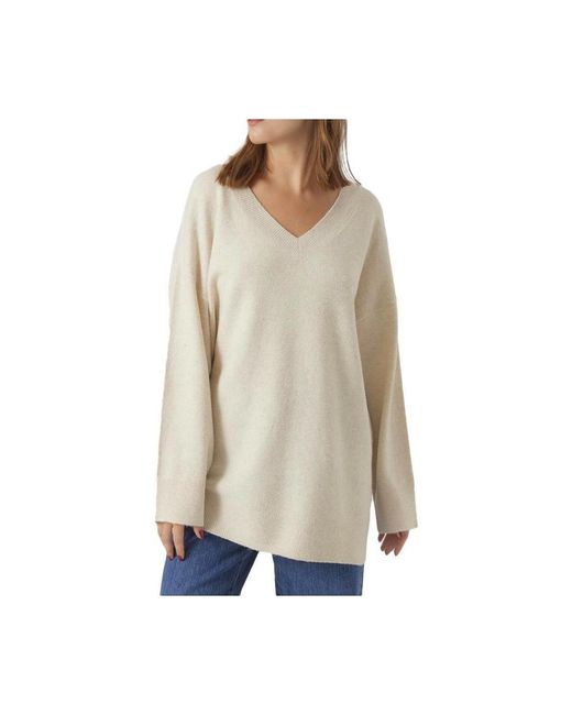 Pull Doffy 10290710 Vero Moda en coloris Natural