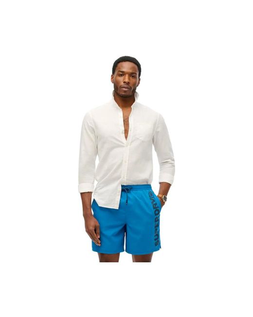 Maillots de bain Sport Graphic 17 Superdry pour homme en coloris Blue