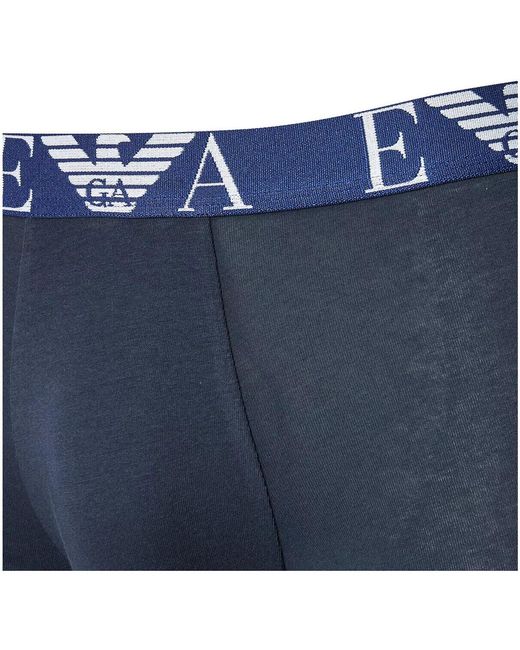 Boxers Pack De 3 Boxers EA7 pour homme en coloris Blue