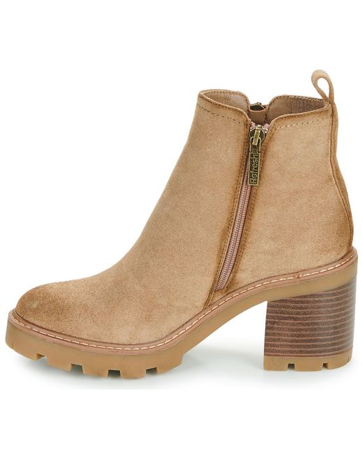 Bottines 172125-Taupe Refresh en coloris Natural