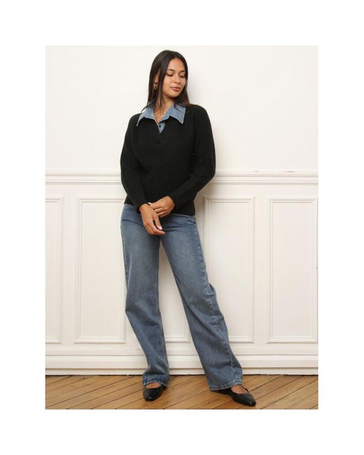 Pull Pulls La Modeuse en coloris Black