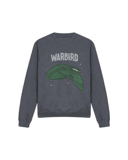 Sweat-shirt The D'Deridex Classic Star Trek en coloris Gray