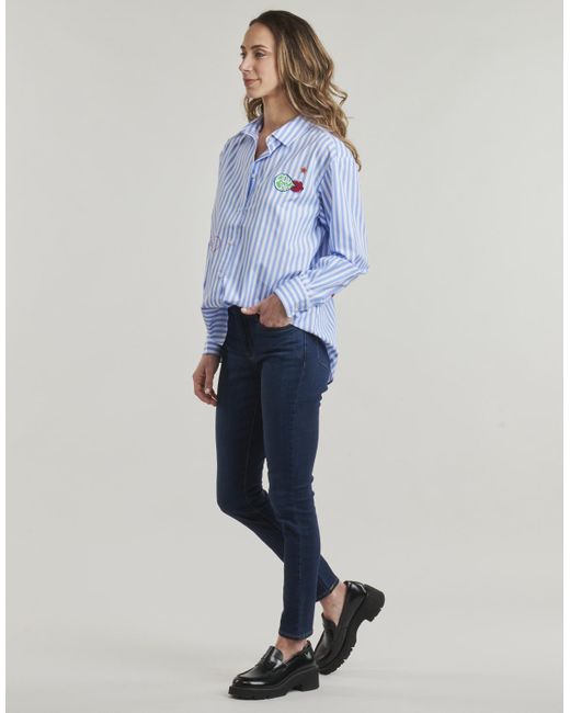 Freeman T.porter Overhemd Chella Summer Patches in het Blue