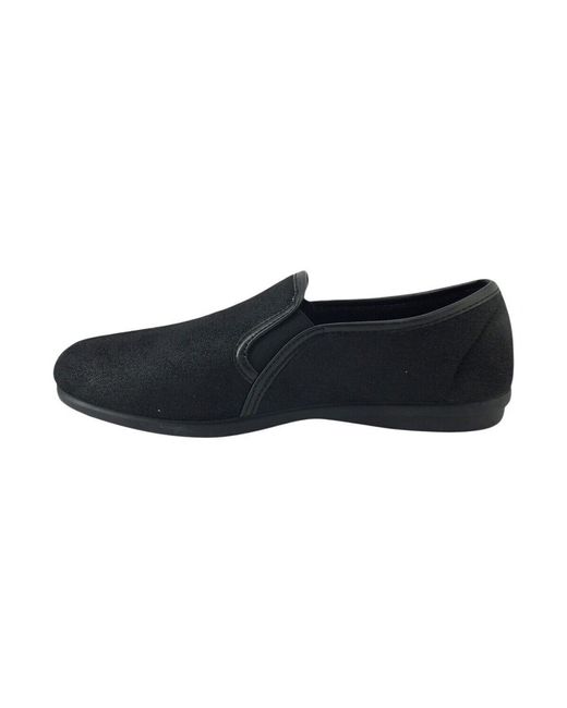 Chaussons Matteo Semelflex pour homme en coloris Black
