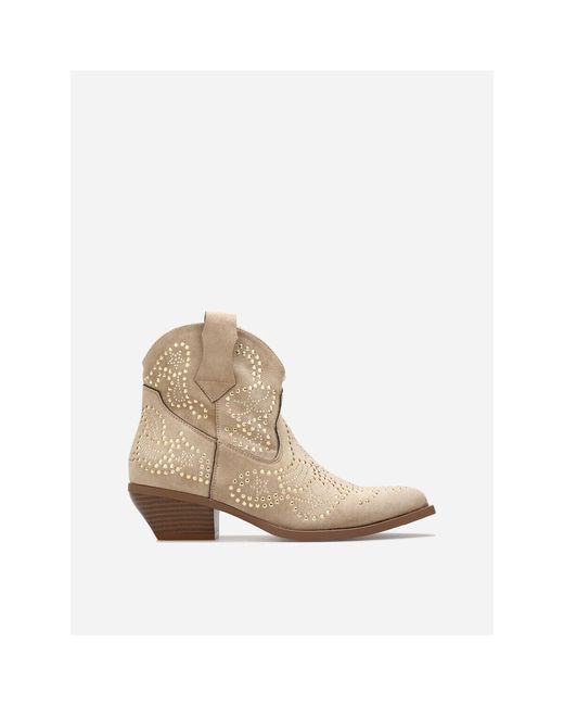 Bottines Bottines Pour Femme La Modeuse en coloris Brown
