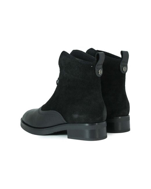 Bottines BOTÍN CON CREMALLERA FRONTAL 4713 NEGRO Porronet en coloris Black