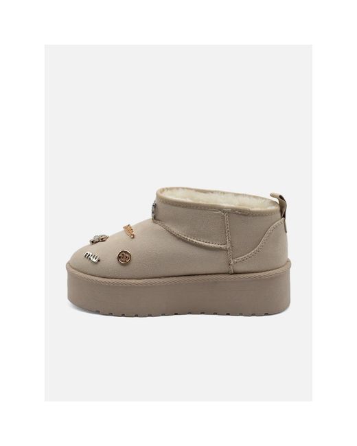 Bottines 6516 C M en coloris Gray