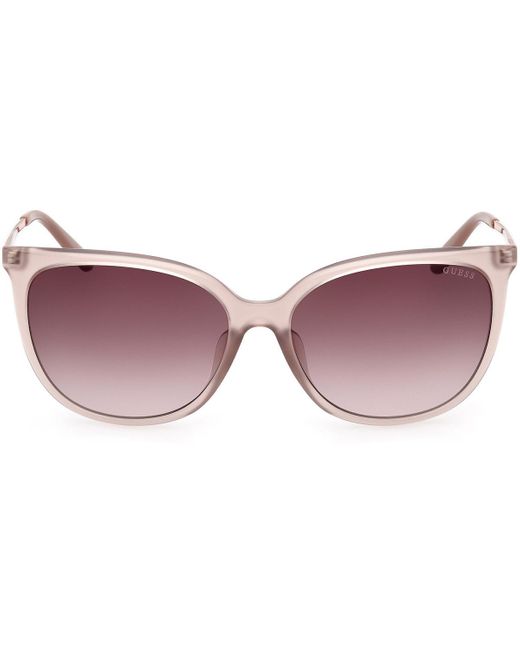 Lunettes de soleil GU00150-H Lunettes de soleil, Beige/Marron, 59 mm Guess en coloris Natural