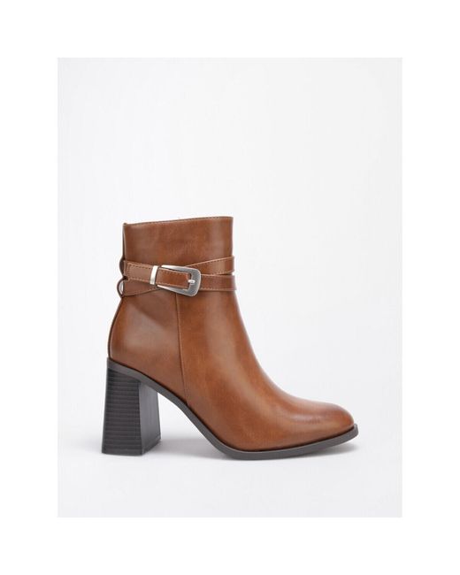 Bottines Bottines pour - Camel La Modeuse en coloris Brown