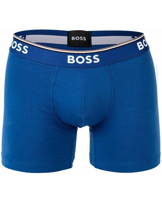 Caleçons Caleçon Paquet de 3 BoxerBr 3P Power Boss pour homme en coloris Blue
