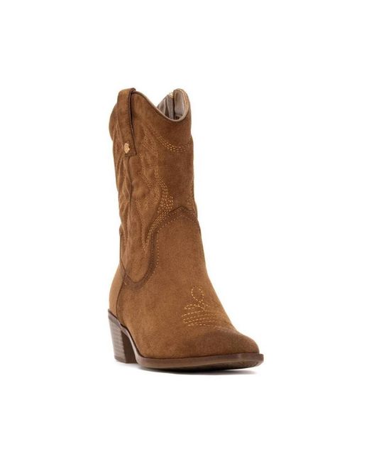 Bottines 14430702 Xti en coloris Brown