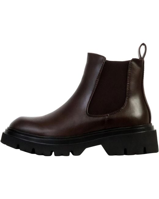 Bottines Bottines À Zip Super Mode en coloris Brown