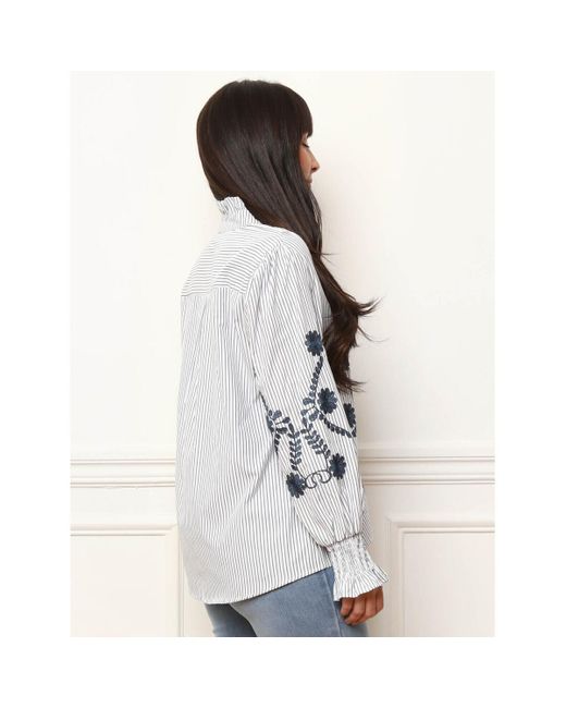 La Modeuse Overhemd 75063_P177444 in het Gray