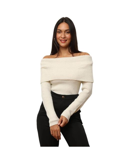 Pull Pulls Pour Femme La Modeuse en coloris Black