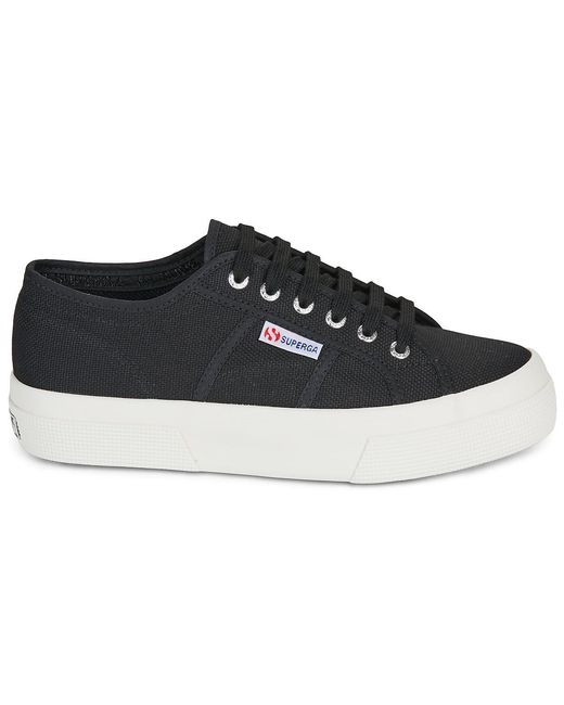 Superga Black Sneaker 2740 Plateform