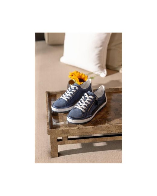 Baskets basses D5826-15 Remonte en coloris Blue