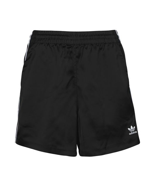 adidas Korte Broek Satin Shorts in het Zwart - Bespaar 4% - Lyst
