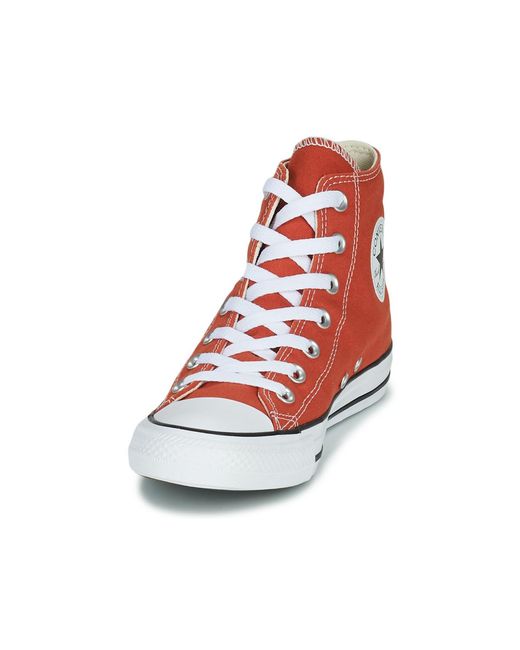 Converse Red Turnschuhe chuck taylor all star seasonal color hi