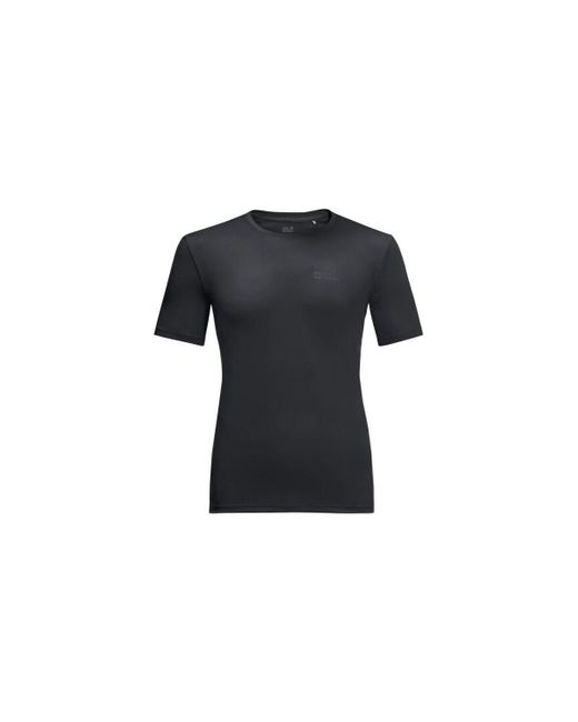 T-shirt 18070726000 Jack Wolfskin pour homme en coloris Black