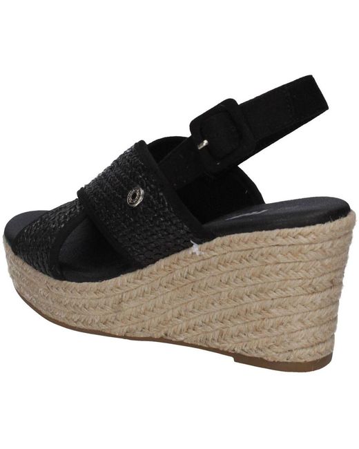 Espadrilles Refresh en coloris Black