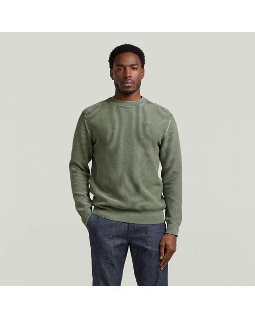 Pull D28563-E620-H886 G-Star pour homme en coloris Green