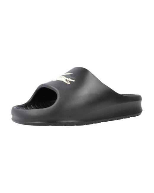 Lacoste Teenslippers Serve Slide 2.0 123 1 Cfa in het Black voor heren