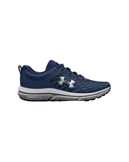 Chaussure De Course Charged Assert 10 Pour Homme Academy Academy Blanc Under Armour pour homme en coloris Blue
