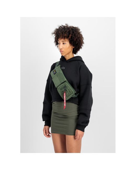 Sac Crew Utility Bag - sage-green Alpha Industries pour homme