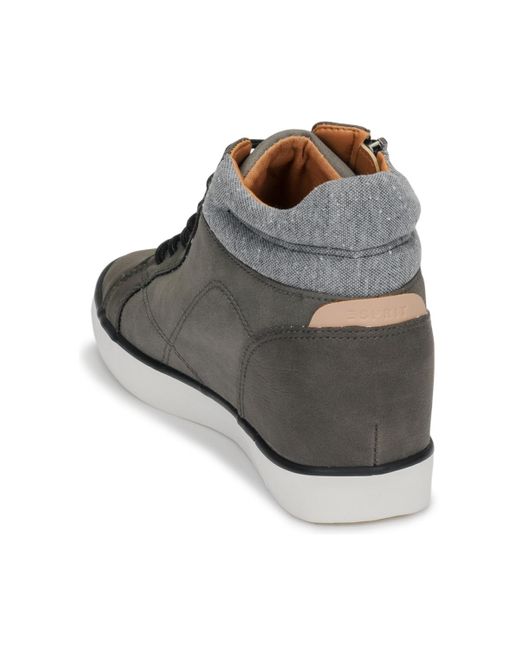 esprit high top trainers