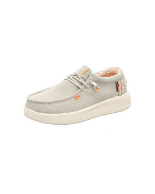 Slip ons Fusion en coloris White