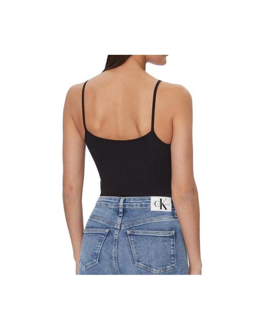 Calvin Klein Top in het Black