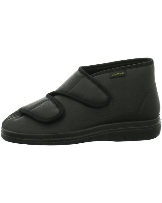 Chaussons Fischer pour homme en coloris Black