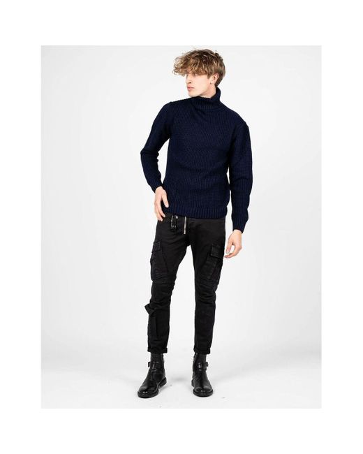 Pull A2208 1K 080G Xagon Man pour homme en coloris Blue