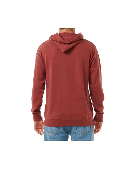 Sweat-shirt SURF REVIVAL CAPTURE HOOD Rip Curl pour homme en coloris Red
