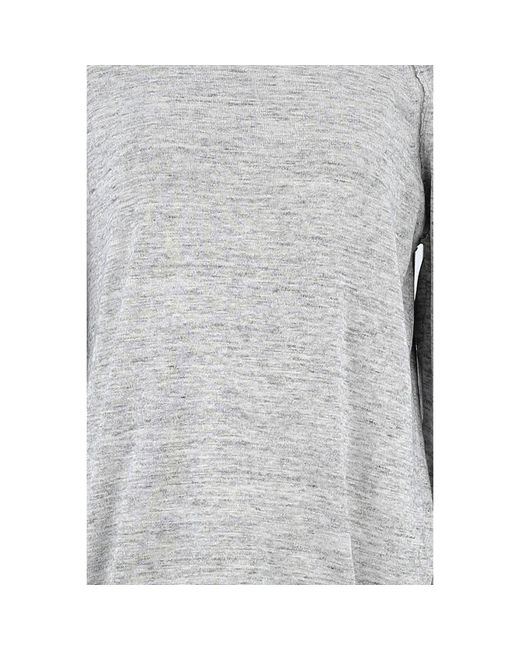 Pull Pull en coton gris Sandro en coloris Gray