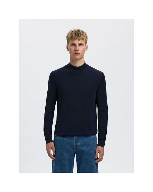 Pull 16096253_Bl SELECTED pour homme en coloris Blue