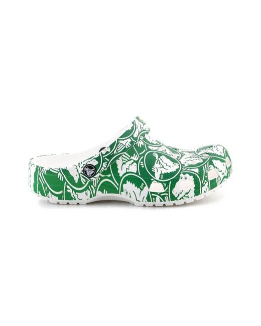 Sabots Classic Duke Print Clog CROCSTM en coloris Green