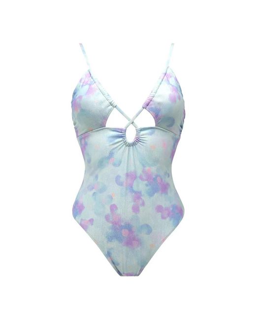 Maillots de bain Maillot de bain une pièce bleu Rayol Brigitte Bardot en coloris Blue